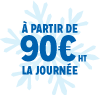 à partir de 90€HT la journée